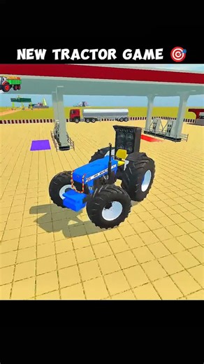 NEW TRACTOR GAME 🎯 INDIAN KISAN SIMULATOR 3D GAME || #shortsfeed #indiantractor3d