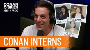 Unlike his co-stars on The Office, B.J. Novak had no idea that it was possible to intern at Conan's late night show. https://listen.teamcoco.com/conaninterns | Team Coco