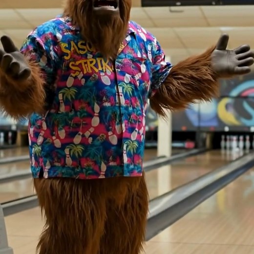Does even Bigfoot hate the ten pin? 🤣 | The Bowling Alley