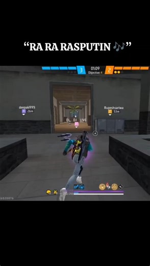 “Ra Ra Rasputin 🔥 Quadra wipe in 10 sec 💀 #FreeFire”#FreeFire #QuadraKill #Rasputin #FFShorts