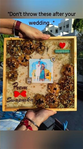 "Don't throw your wedding flowers...do this instead ♾️" Part 1 #varmalapreservation #wedding #art