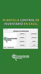 33K views · 424 reactions | La mejor Plantilla de Control de Inventario en Excel | Conociendo Excel | Facebook