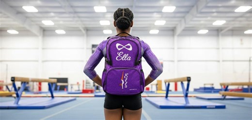 Personalized Nfinity Cheer Backpack, Purple Glitter Sparkle Bag, Custom Cheerleader Gift, Dance Gymnastics Bag, Team Bag, Laptop Backpack - Etsy