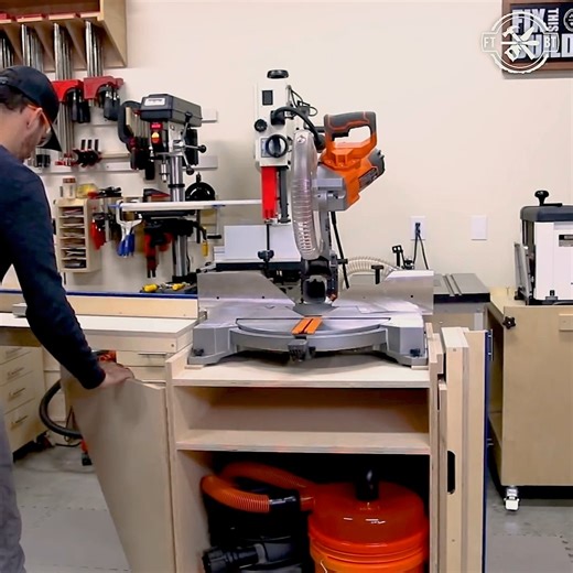 11K views · 59 reactions | Building a proper miter saw stand makes...
