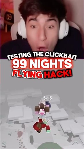 I CAN’T BELIEVE This 99 Nights FLYING Hack WORKS… Who’s Gonna Try✈️💨😭