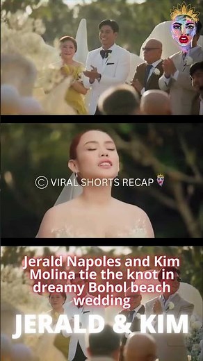 Jerald Napoles and Kim Molina tie the knot in dreamy Bohol beach wedding