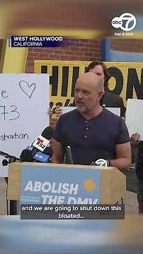 Steve Hilton pledges to abolish California DMV