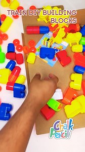 5.4K views | Train DIY Building Blocks set for kids aged 3+, packed with colorful and durable pieces to build houses, trees, cars, aircraft, robots, animals, and more. Price: ৳1490 #chalkpencil #kids #toys | chalkpencil.com | Facebook