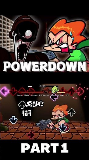POWERDOWN PICOMIX (PART 1) (FNF MOD) #shorts