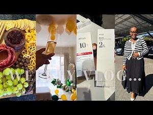 #weeklyvlog | few days in my life, in my hosting era 💖🥘, skin analysis, church with hubby & more