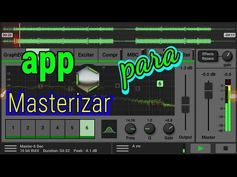 Caustic mastering apk para masterizar canciones en Android(download full)