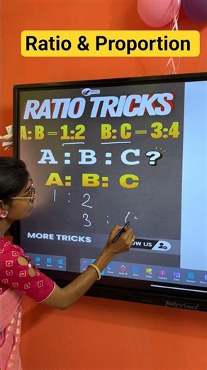 Ratio & Proportion | MATH Tricks #shorts #maths #ratio