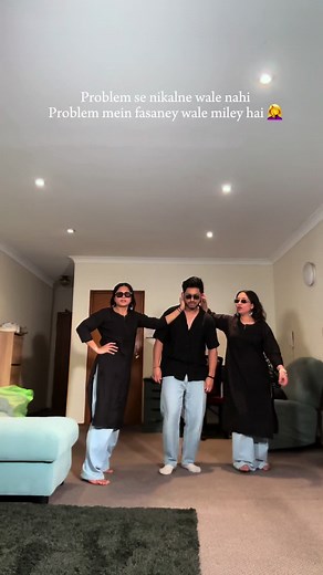 Synchronized Dance Routine in Modern Living Room