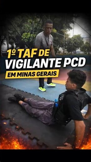 "The first Physical Aptitude Test (TAF) for Security Guards with Disabilities in Brazil 🇧🇷" #TAF ...