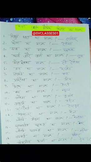 # si matrak/si unit class xii physics #