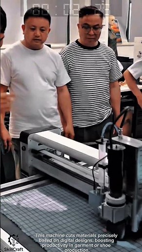 Cutting-edge tool for precise digital pattern cutting in garments