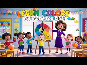 Learn Colors – Fun & Educational Poem for Kids | Color Song for Children | TwinkleTales