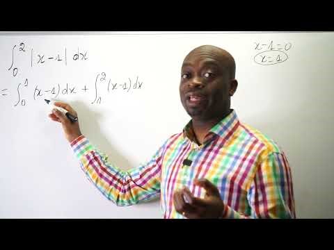 Solving Definite Integrals With Absolute Values Functions