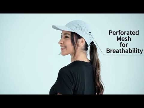 Stay Cool & Visible – Breathable Quick-Dry Reflective Sport Cap for Running & Outdoor Activities!