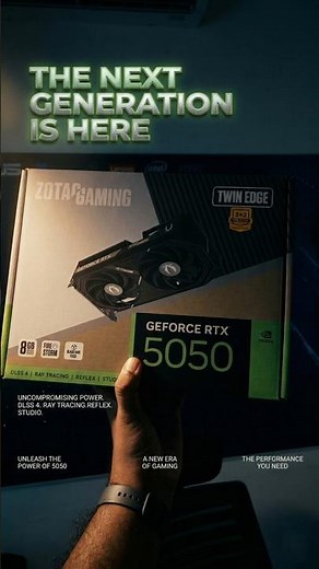 Zotac GAMING GeForce RTX 5050 ☠️ #gamingpc #rtx5060 #rtx