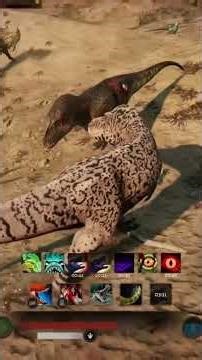 Path Of Titans Officials Group Fight #pathoftitans #dinosaur #gaming