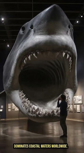 “Megalodon vs Modern Sharks | The Ultimate Size Comparison!”