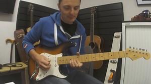A little SRV Friday noodle played on a Strat & a Yamaha THR10C (with too much reverb again!) | Captain Anderton