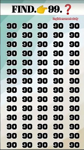 find number 99 #maths #education #quiz