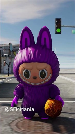 labubu and zimomo share a chicken leg 🍗😋 PART 2 #labubu #zimomo