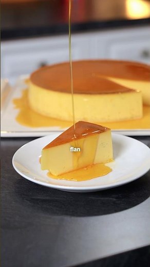 Got a ton of eggs? Make the creamiest flan ever! 🍮✨ #FlanRecipe #DessertIdeas #EasyBaking