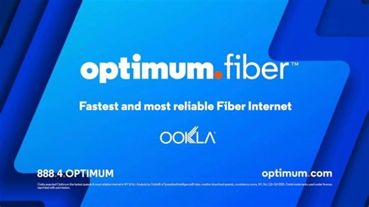 Optimum Fiber TV Spot, 'Don't Take Slow for an Answer: $40 per Month and $100 Prepaid Mastercard'