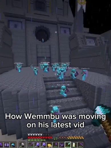 Exploring Egg Movement in Unstable Minecraft Universe