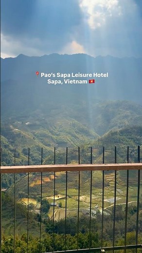 【ベトナムひとり旅】サパの絶景が一望できるお部屋🌾 Pao’s Sapa Leisure Hotel #サパ #ベトナム #旅行 ひとり旅 #旅行