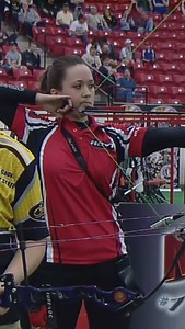 15K views · 3.9K reactions | When compound was shooting set system and Erika Jones closed a three setter for the 2014 Indoor #ArcheryWorldCup Finals 磊 #archery #shorts | USA Archery | Facebook