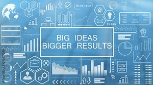 Big Ideas Bigger Results, Animated Typography Virtual