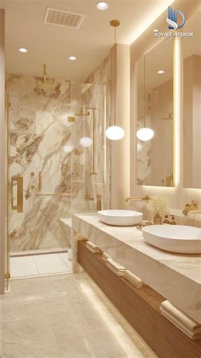 Luxury Modern Bathroom Design | Walk-In Shower Elegance