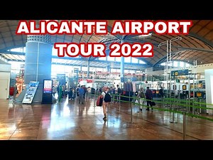 Alicante Airport Tour in October 2022! #Alicanteairport #benidorm