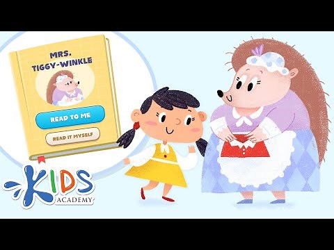 Mrs. Tiggy-Winkle fairytale and useful stories foк kids. Learn Like Nastya.