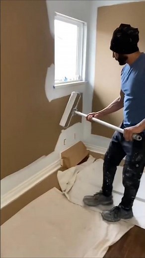 How to paint a wall