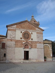 Chiesa di San Costanzo (Church of San Costanzo) in Perugia, Italy