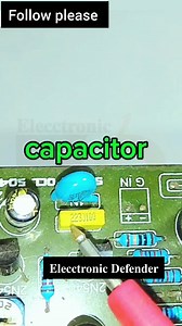 8.1K views · 60 reactions | Read the capacitor value_ #Capacitor #electronicdefender #videoviralreelsfb #fbreels #videoviralreel #reelsfb #foryoupageシ #Electrician #ElectricalSafetyTips #electricalcontractor #electronics | Elecctronic Defender | Facebook