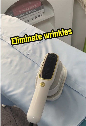 Effortless Wrinkle Removal with a Fast Steam Iron