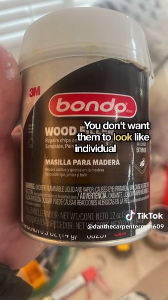 Tip for Seamless Board and Batten Wainscoting We talk about building a seamless board and batten style wainscoting. We use Bondo wood filler to fill the seams, sand it smooth, prime with KILZ, and apply two coats of semi-gloss trim enamel to get a continuous, professional-looking finish. #wainscoting #boardandbatten #woodfiller #homeimprovement #renovation #constructiontiktok #protips #contractorlife