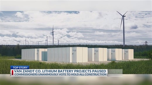 Van Zandt Commissioners pass moratorium, pausing lithium storage