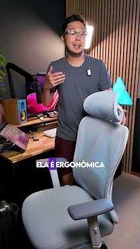 Uma CADEIRA ERGONÔMICA por R$1000! Elements Samaia #publi