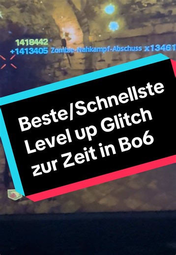 Beste Level Up Glitch im Bo6 Zombiemodus