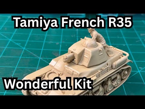 Tamiya French R35 | A Forgotten But Wonderful Little Kit