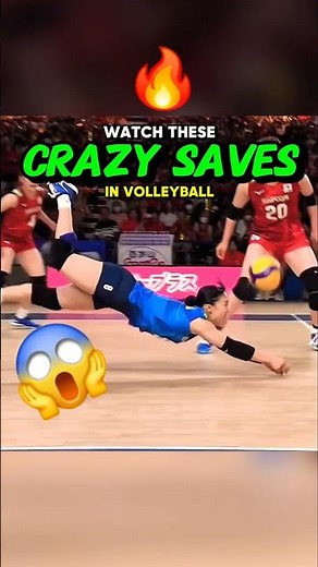 Unbelievable Dives and Saves in Volleyball History!