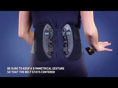 Thuasne - Lombastab Lumbar belt - Fitting Video