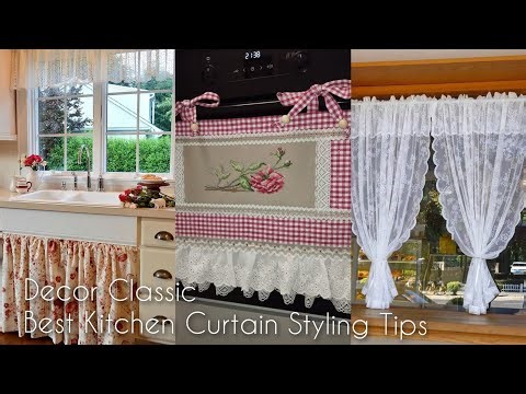 Vintage Kitchen Curtain Styling Tips: How to Choose the Best Curtains for a Small Cottage Farmhouse